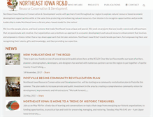 Tablet Screenshot of northeastiowarcd.org